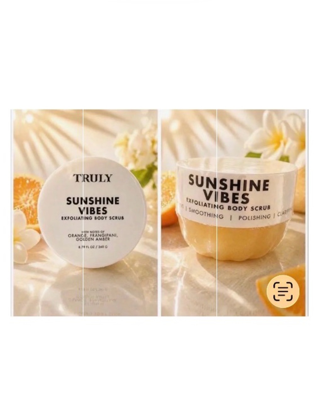 TRULY Sunshine Vibes Exfoliating Body Scrub